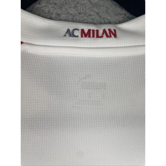 Puma Soccer Jersey AC Milan Away 2023/2024 Mens Medium White Serie A Futbol EUC - Picture 9 of 9